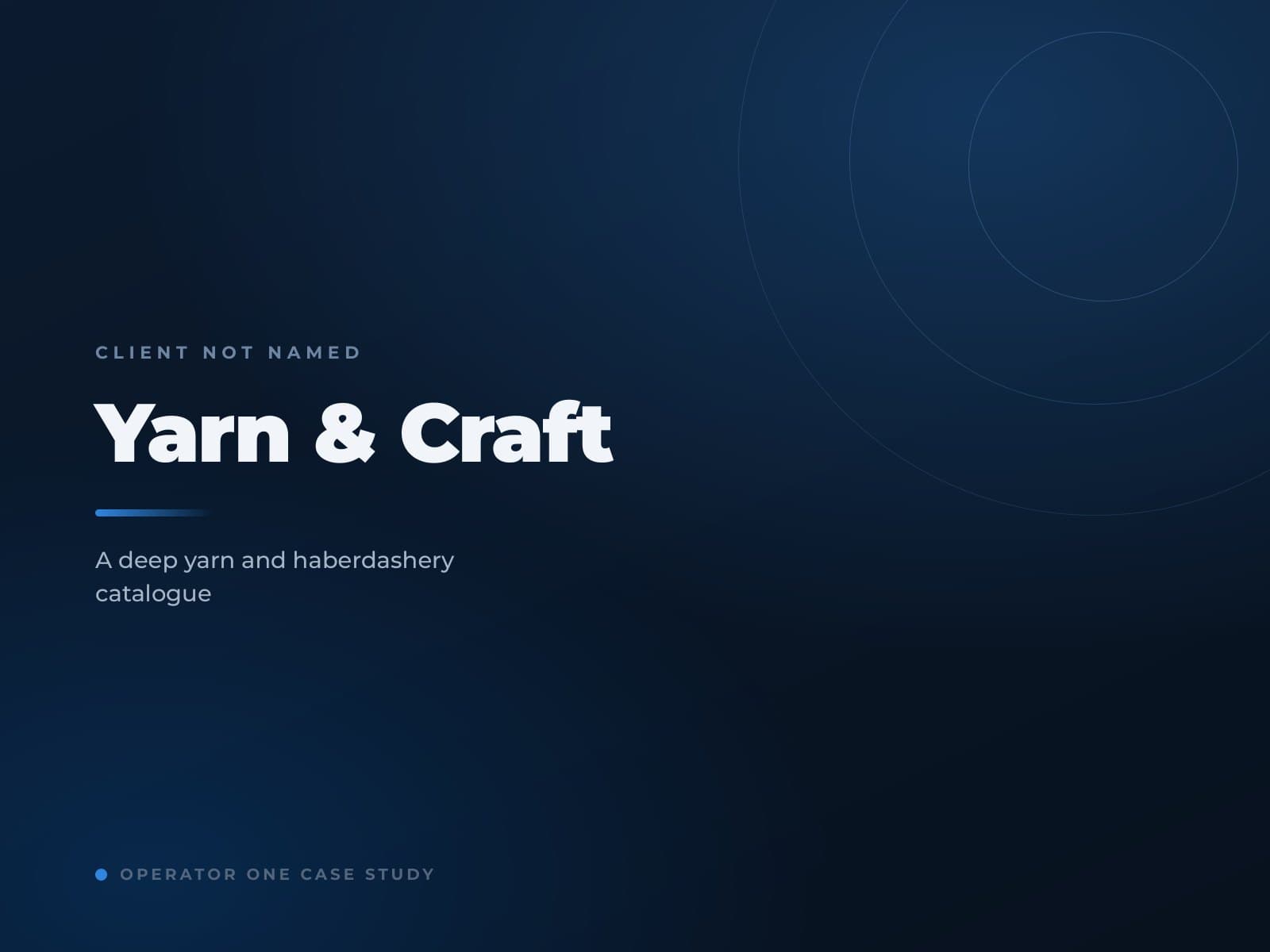A European yarn and craft brand