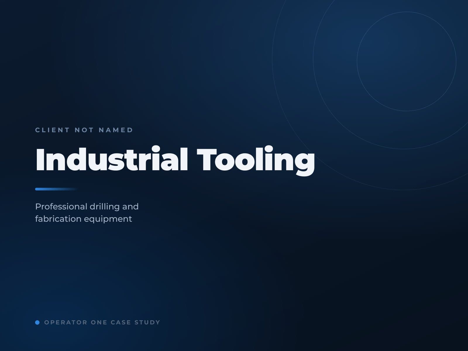 A professional tooling brand