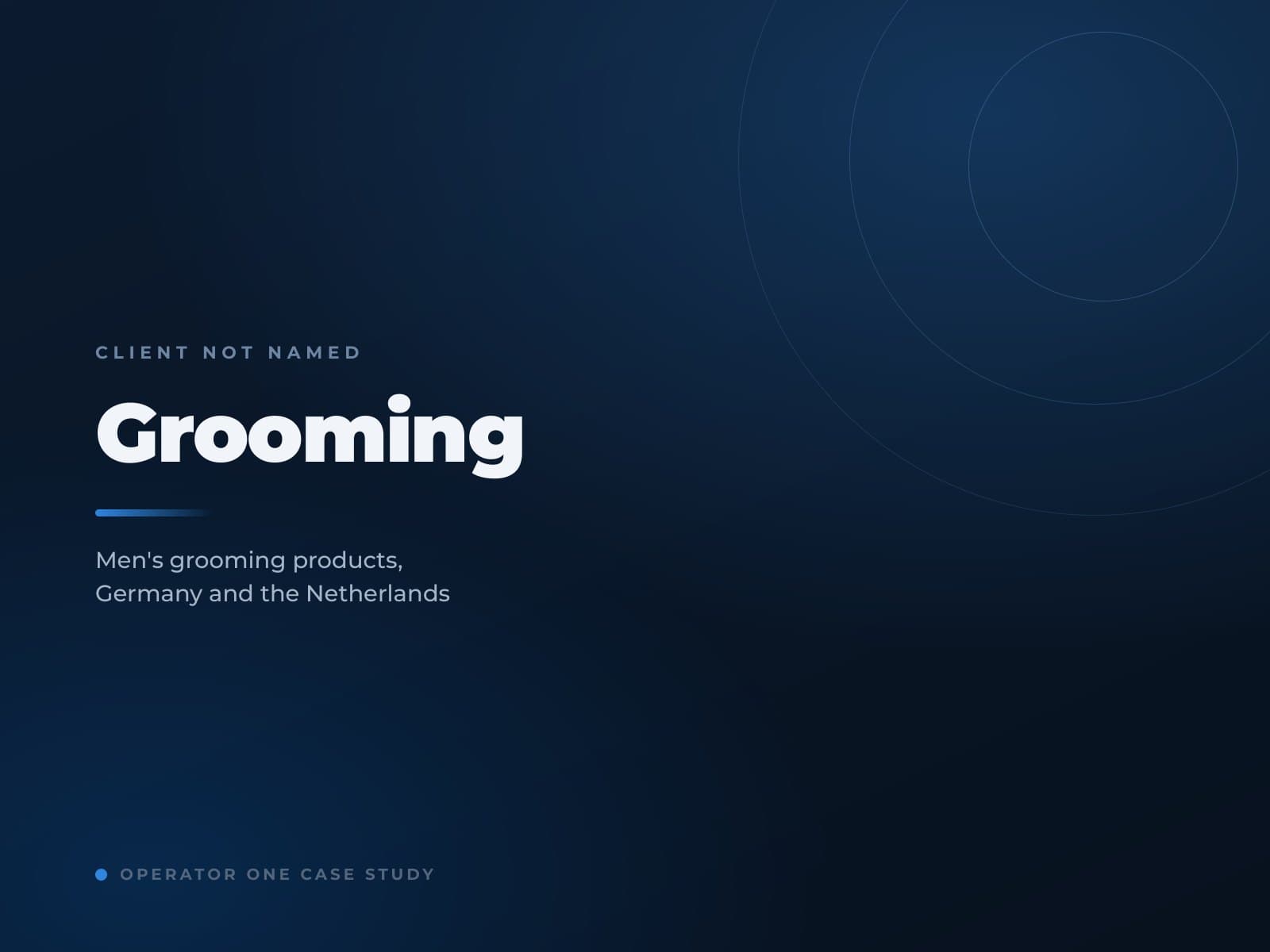 A US grooming brand